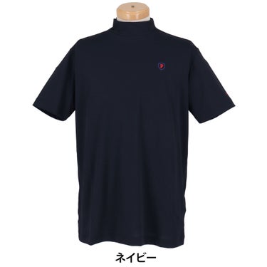 パーリーゲイツ PEARLY GATES　メンズ ソルケア45Gカノコ 半袖 モックネックシャツ 053-6267802　2026年モデル 詳細8