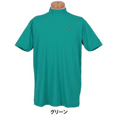 パーリーゲイツ PEARLY GATES　メンズ ソルケア45Gカノコ 半袖 モックネックシャツ 053-6267802　2026年モデル 詳細11