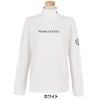 パーリーゲイツ PEARLY GATES　レディース スーピマベア天 長袖 ハイネックシャツ 055-6266909　2026年モデル ホワイト 正面着用