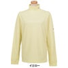 パーリーゲイツ PEARLY GATES　レディース スーピマベア天 長袖 ハイネックシャツ 055-6266909　2026年モデル イエロー 正面着用