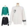 パーリーゲイツ PEARLY GATES　レディース 14G 地柄ジャガード 長袖 クルーネックニットプルオーバー 055-6270901　2026年モデル
