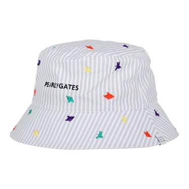 パーリーゲイツ PEARLY GATES　酔っ払いウサギ柄 バケットハット 053-6287911 031 ホワイト　2026年モデル ホワイト
