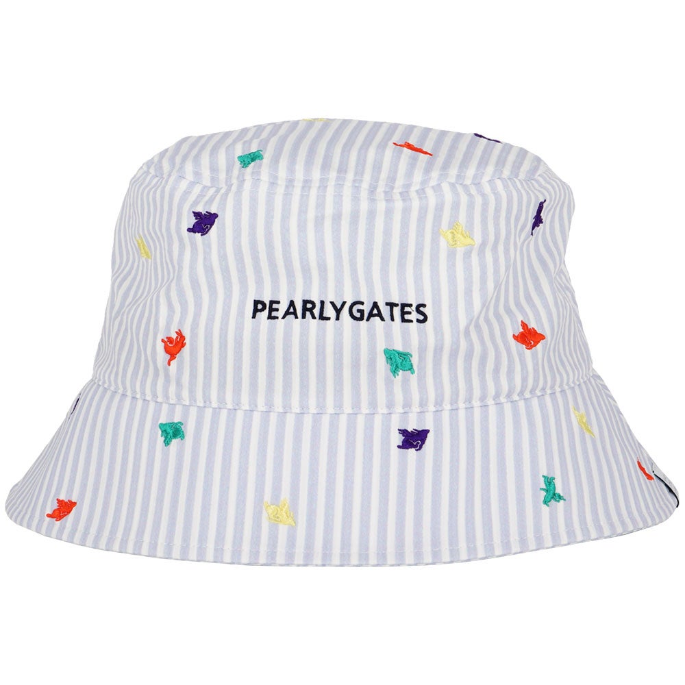 パーリーゲイツ PEARLY GATES　酔っ払いウサギ柄 バケットハット 053-6287911 031 ホワイト　2026年モデル 詳細3