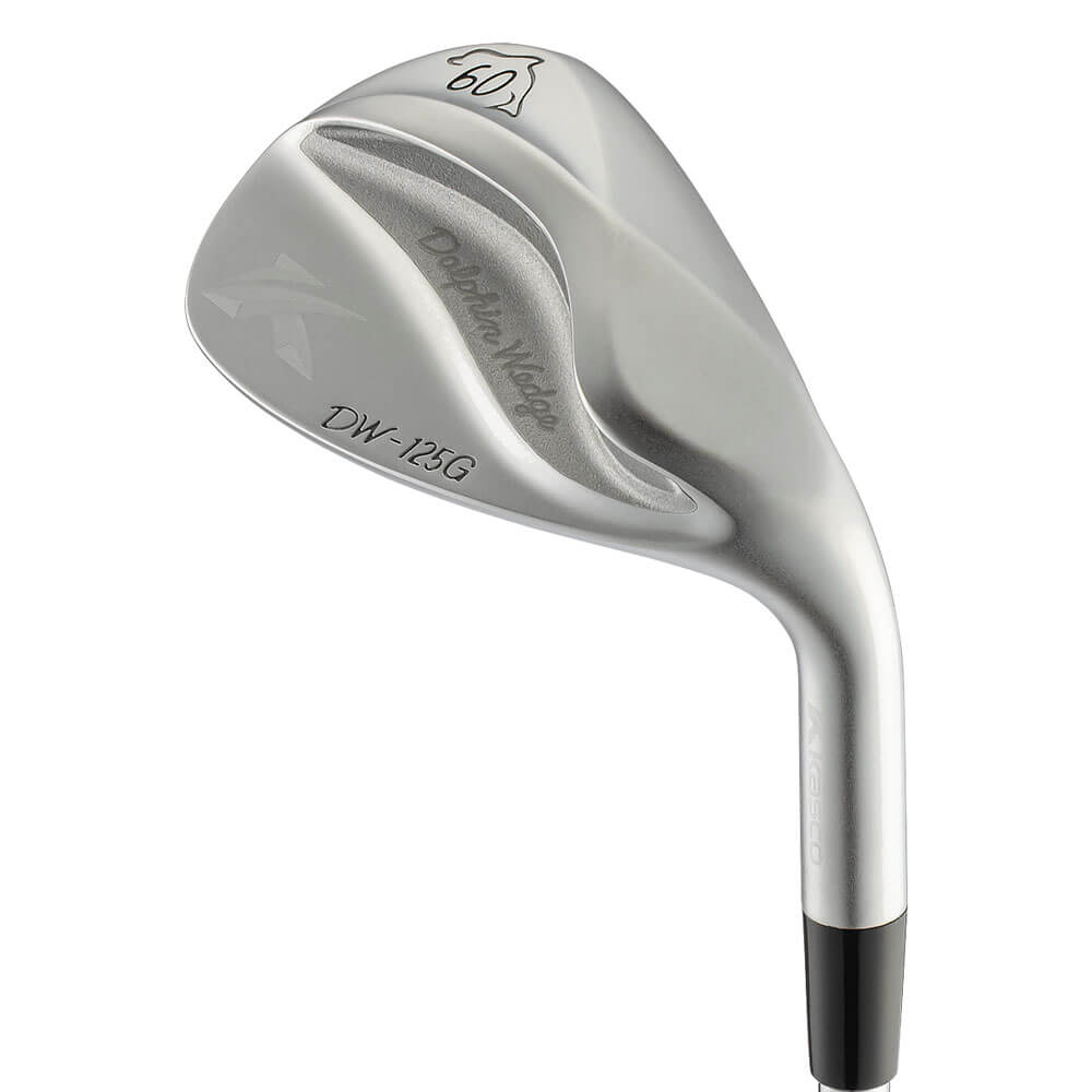 キャスコ　ドルフィン メンズ ウェッジ セミグースネック ハイスピン DW-125G High Spin　Dolphin DP-231 カーボンシャフト　2026年モデル 別ロフト ヘッド背面