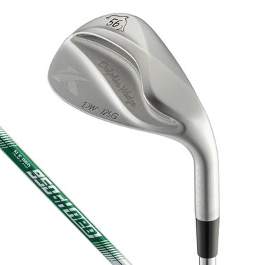 キャスコ　ドルフィン メンズ ウェッジ セミグースネック ハイスピン DW-125G High Spin　N.S.PRO 950GH neo スチールシャフト　2026年モデル ヘッド背面・シャフト 全体