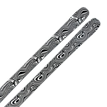 アイスランティック ICELANTIC　Torrent 96 Prototype トレント 96 プロトタイプ　スキー板 単品 2026-2027 スキー板 トップシート 斜め全体