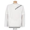 アディダス adidas　メンズ デタッチャブル クルーネック ロゴ ウィンドジャケット CC006　2026年モデル 正面着用