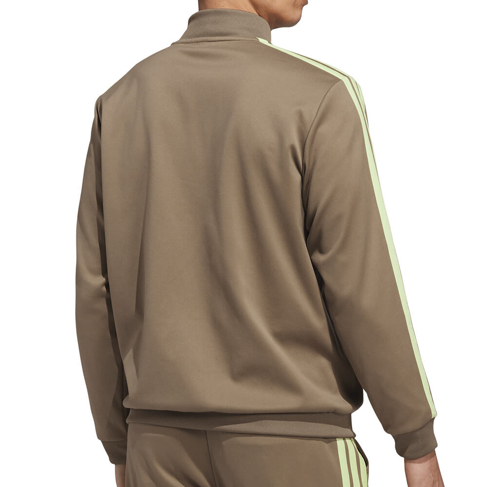 アディダス adidas　メンズ スリーストライプス 長袖 トラックジャケット CJ499　2026年モデル 背面着用