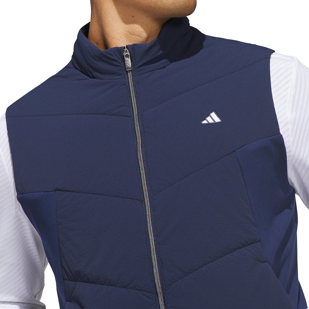 アディダス adidas　メンズ フルジップ ベスト F6371　2026年モデル 詳細6