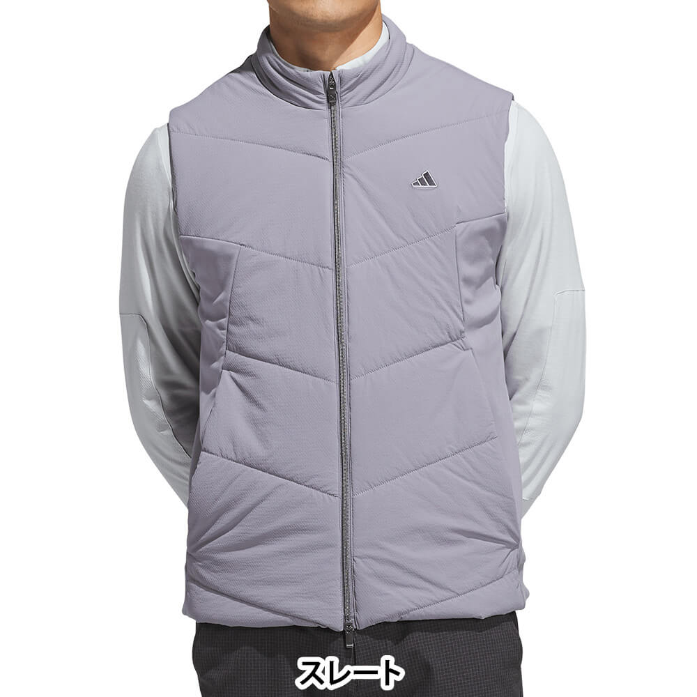 アディダス adidas　メンズ フルジップ ベスト F6371　2026年モデル 詳細8
