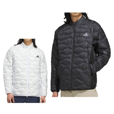アディダス adidas　メンズ カモフラージュプリント 長袖 ダウンジャケット IE850　2026年モデル カラーバリエーション・商品全体