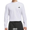 アディダス adidas　メンズ TWISTKNIT ジャガード 長袖 モックネック シャツ MBJ37　2026年モデル 正面着用