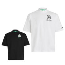 アディダス adidas　メンズ CHIP バックグラフィック 半袖 モックネック シャツ OGH74　2026年モデル