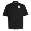 アディダス adidas　メンズ CHIP バックグラフィック 半袖 モックネック シャツ OGH74　2026年モデル 胸元・生地ディテール