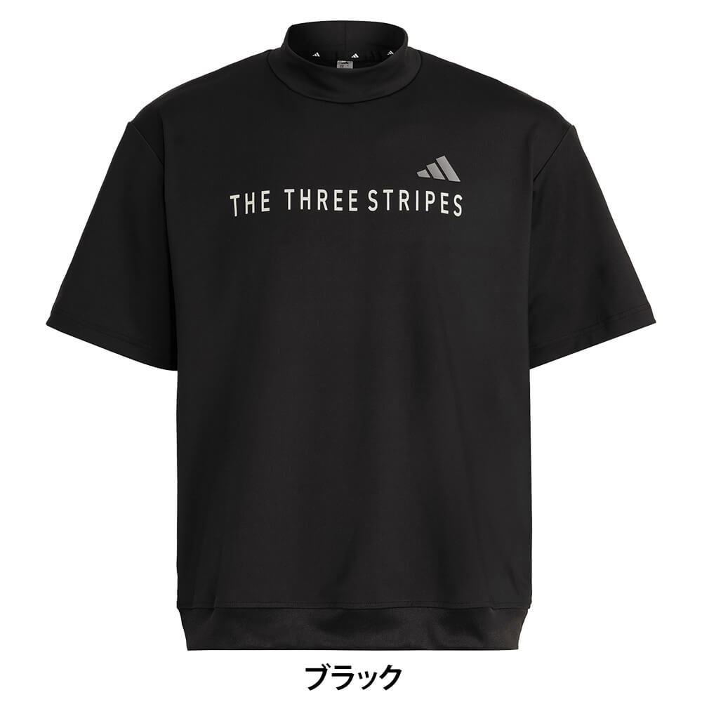 アディダス adidas　メンズ 半袖 モックネック シャツ OGH79　2026年モデル 詳細4