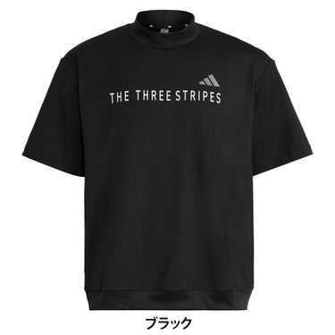 アディダス adidas　メンズ 半袖 モックネック シャツ OGH79　2026年モデル 詳細4