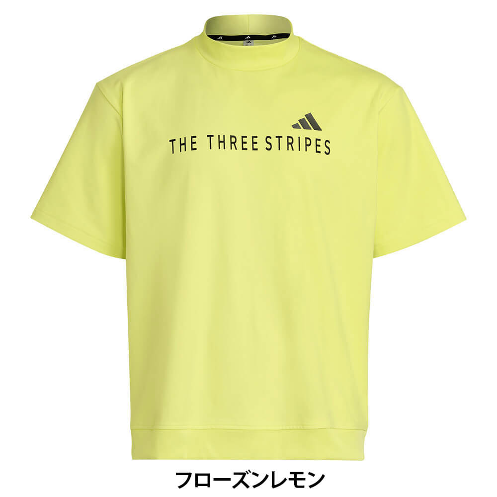 アディダス adidas　メンズ 半袖 モックネック シャツ OGH79　2026年モデル 詳細6