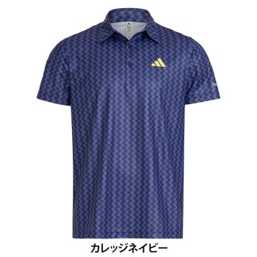 アディダス adidas　メンズ ジオメトリックプリント 半袖 ポロシャツ OGH80　2026年モデル 詳細6