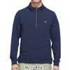 アディダス adidas　メンズ ハーフジップ ハイブリッド ストレッチ 長袖 フーディー P4125　2026年モデル 別カラー 正面着用
