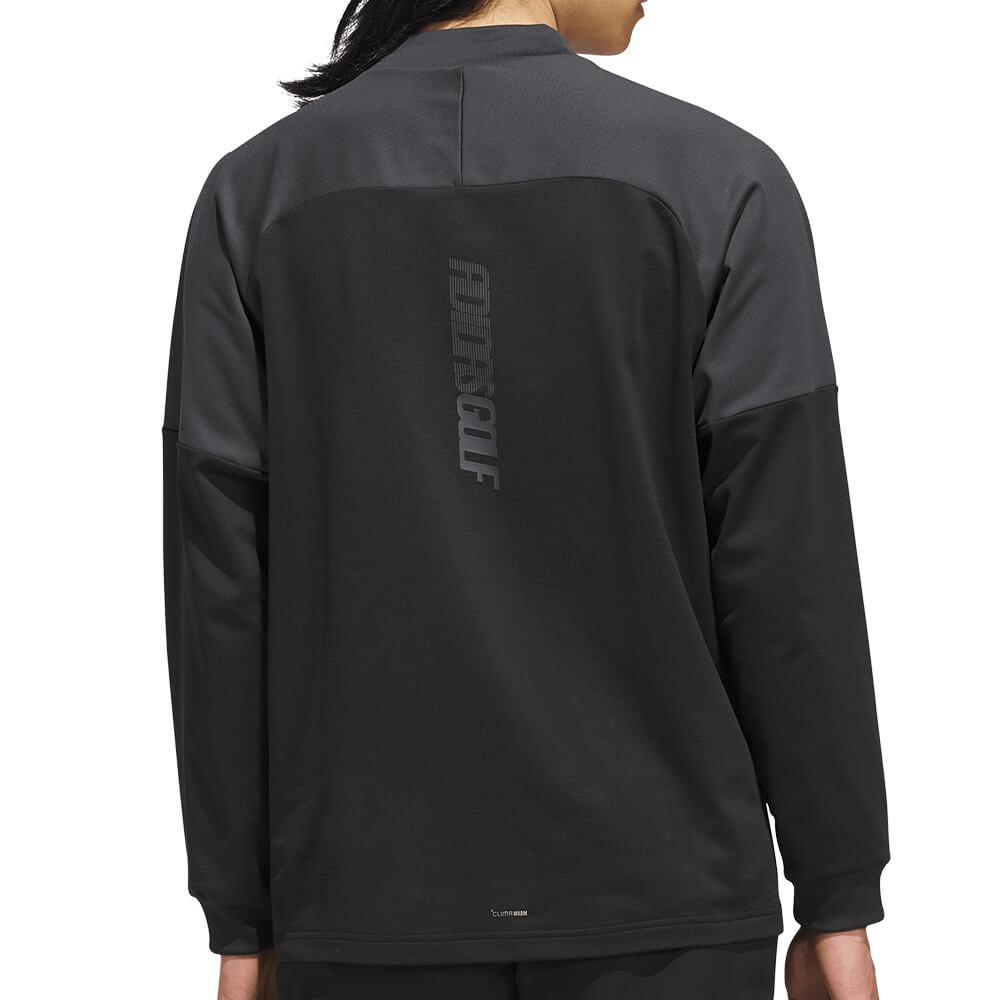 アディダス adidas　メンズ バックロゴ 長袖 モックネック シャツ RD965　2026年モデル 詳細3