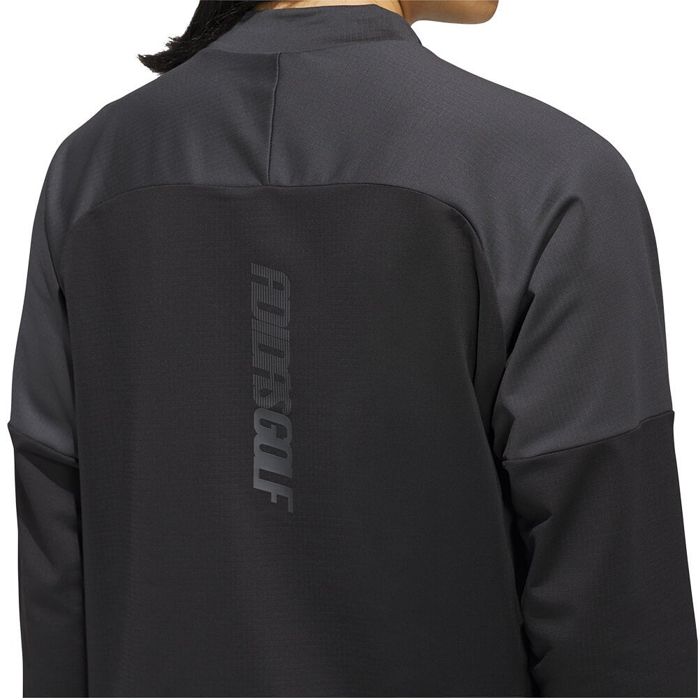 アディダス adidas　メンズ バックロゴ 長袖 モックネック シャツ RD965　2026年モデル 詳細4