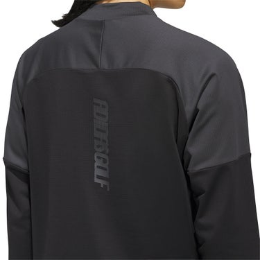 アディダス adidas　メンズ バックロゴ 長袖 モックネック シャツ RD965　2026年モデル 詳細4
