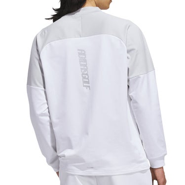 アディダス adidas　メンズ バックロゴ 長袖 モックネック シャツ RD965　2026年モデル 詳細7