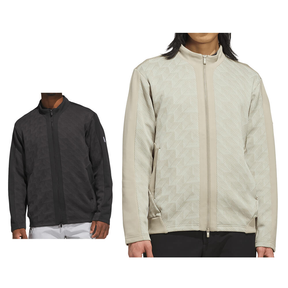 アディダス adidas　メンズ ファブリックミックス フルジップ 長袖 ジャケット RO807　2026年モデル カラーバリエーション・商品全体