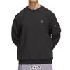 アディダス adidas　メンズ 起毛 クルーネック 長袖 プルオーバー SS801　2026年モデル 正面着用