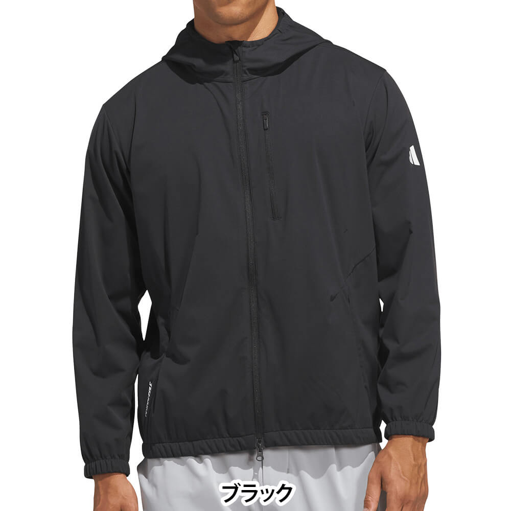 アディダス adidas　メンズ パッカブル フルジップ 長袖 フーディー TO182　2026年モデル 詳細2