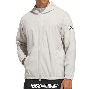 アディダス adidas　メンズ パッカブル フルジップ 長袖 フーディー TO182　2026年モデル 詳細4