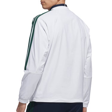 アディダス adidas　メンズ スリーストライプス プルオーバー 長袖 ジャケット TS126　2026年モデル 背面着用
