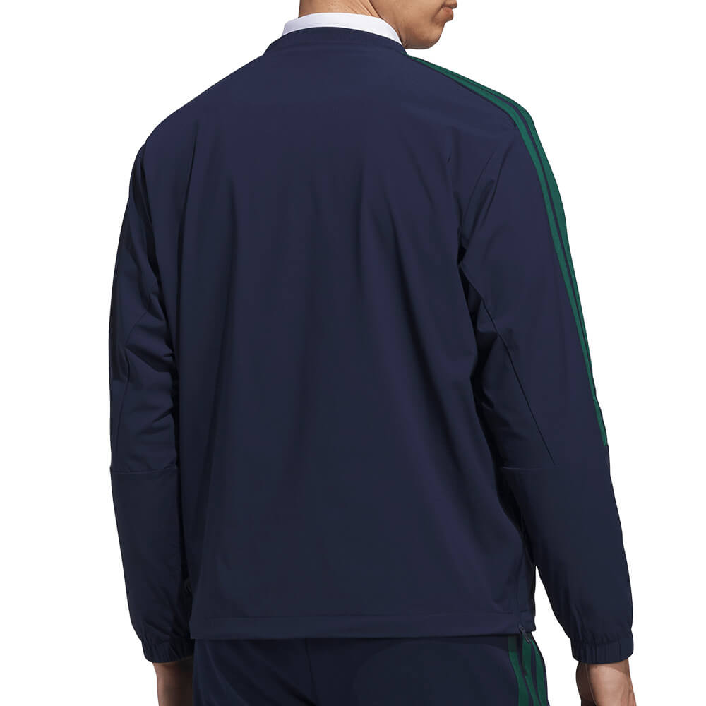 アディダス adidas　メンズ スリーストライプス プルオーバー 長袖 ジャケット TS126　2026年モデル 別カラー 正面着用