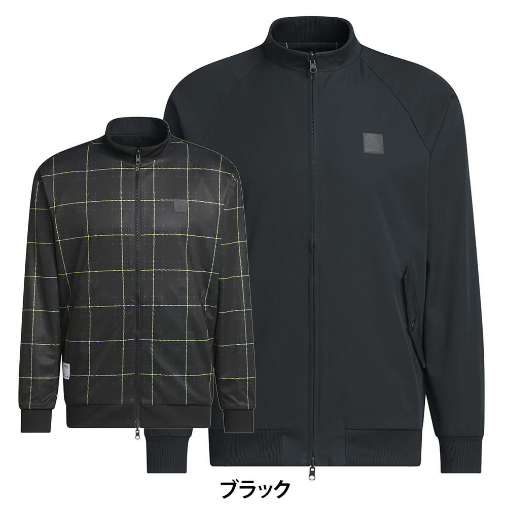 アディダス adidas　メンズ ウーブン スイングトップ リバーシブル 長袖 ジャケット VS128　2026年モデル 表面 商品全体