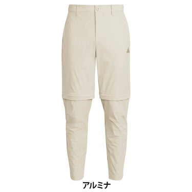 アディダス adidas　メンズ EX-STRETCH ACTIVE デタッチャブル アンクルパンツ OGH83　2026年モデル 生地・仕様ディテール
