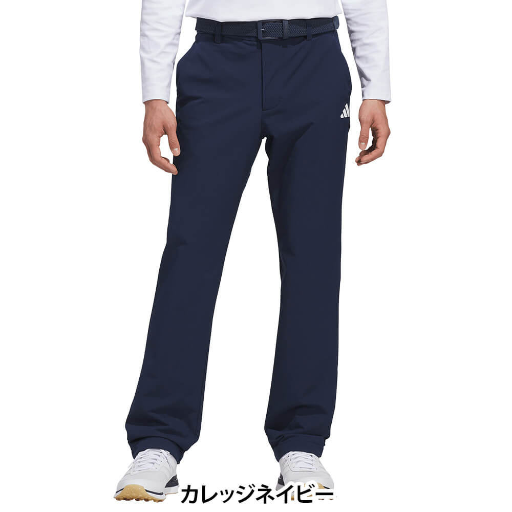 アディダス adidas　メンズ EX-STRETCH ACTIVE ボンディング ロングパンツ QB116　2026年モデル 別カラー 正面着用