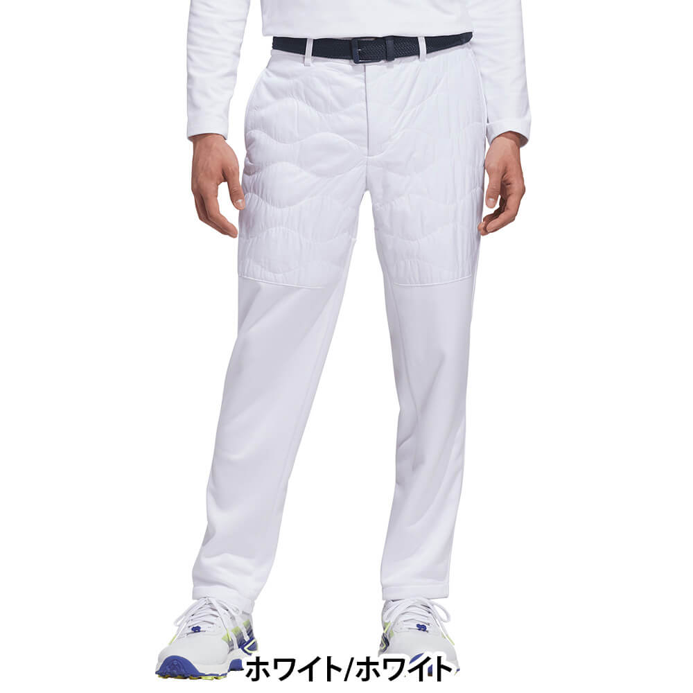 アディダス adidas　メンズ キルトコンビネーション アンクルパンツ QF250　2026年モデル 正面着用