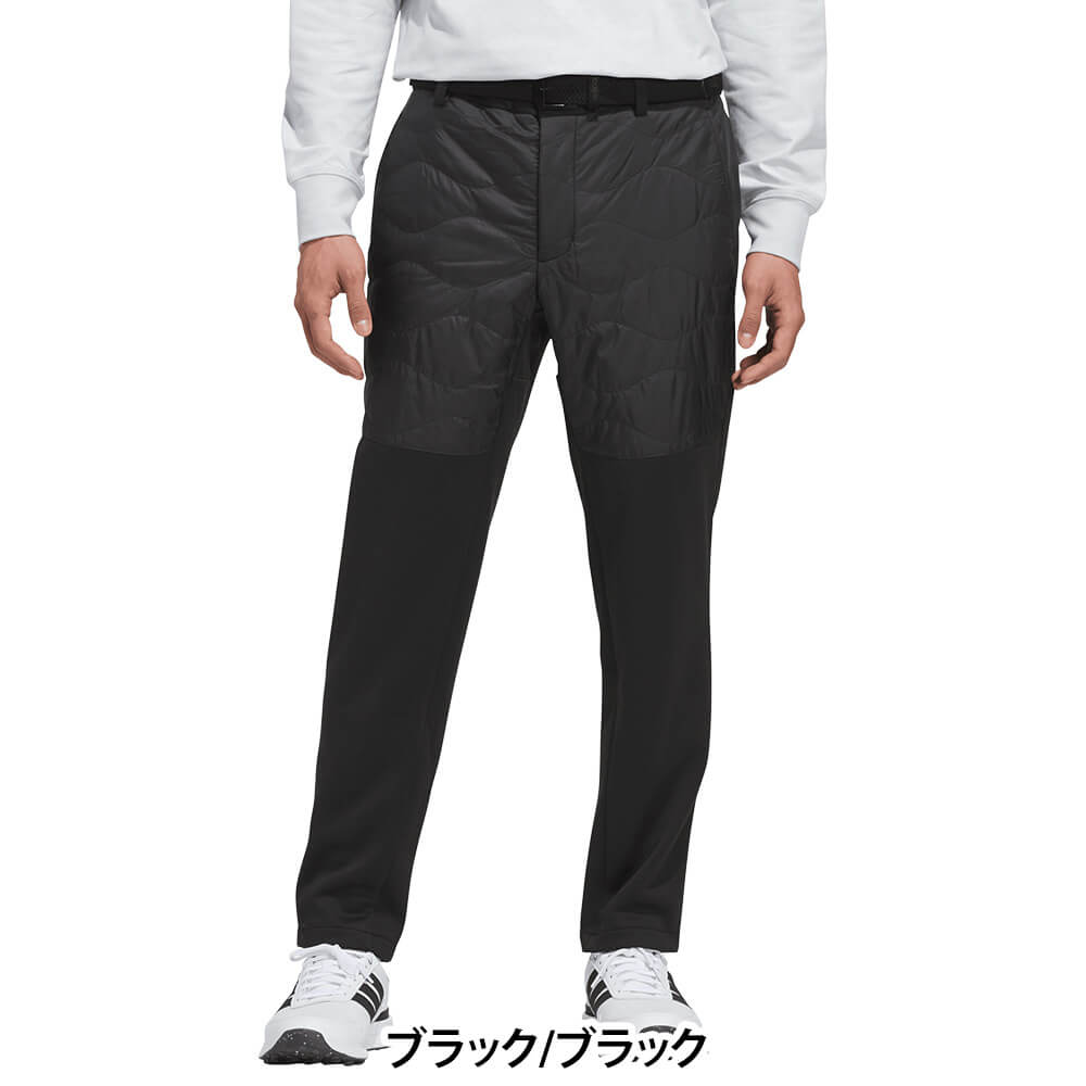 アディダス adidas　メンズ キルトコンビネーション アンクルパンツ QF250　2026年モデル 別カラー 正面着用
