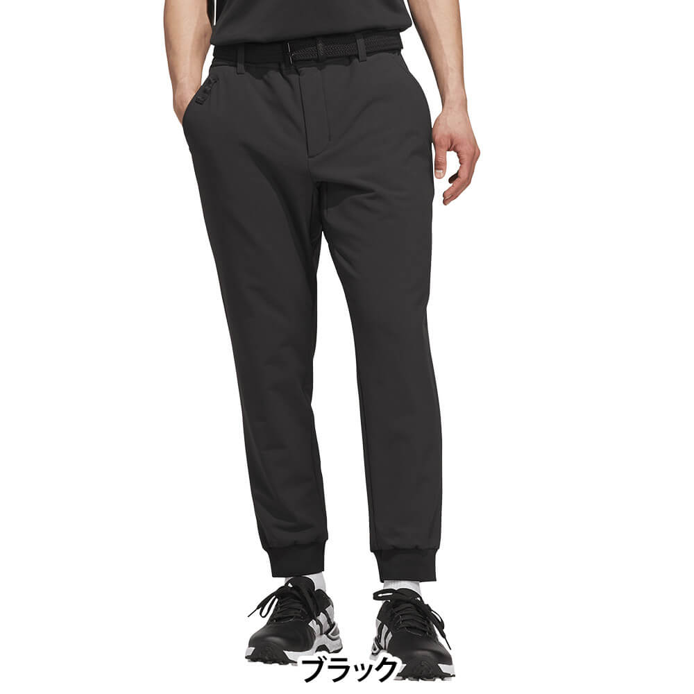 アディダス adidas　メンズ クライマウォーム 裏起毛 ジョガーパンツ RF094　2026年モデル 正面着用