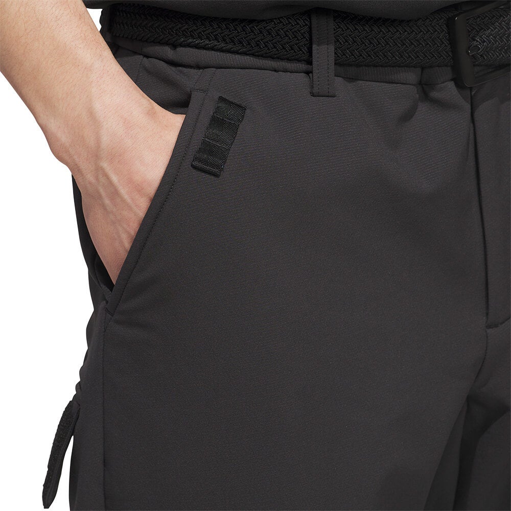 アディダス adidas　メンズ クライマウォーム 裏起毛 ジョガーパンツ RF094　2026年モデル ウエスト・ポケット部ディテール