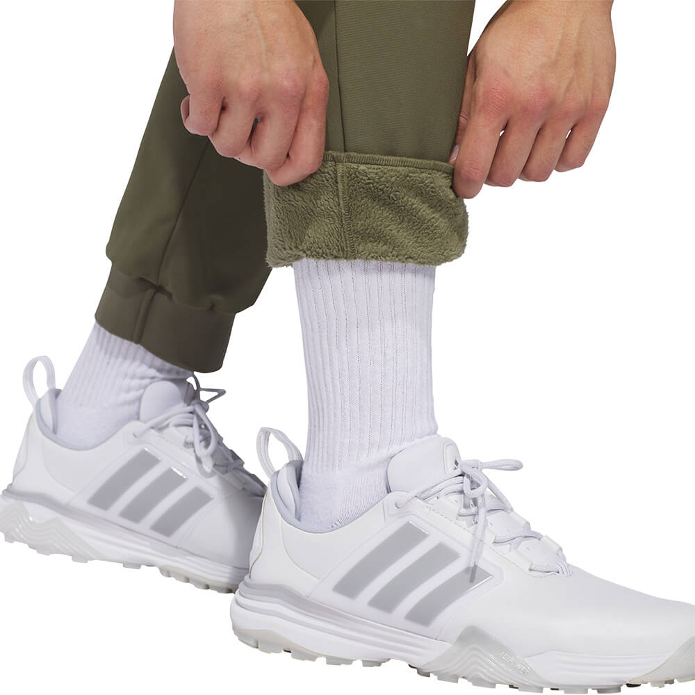 アディダス adidas　メンズ クライマウォーム 裏起毛 ジョガーパンツ RF094　2026年モデル 裾・仕様ディテール