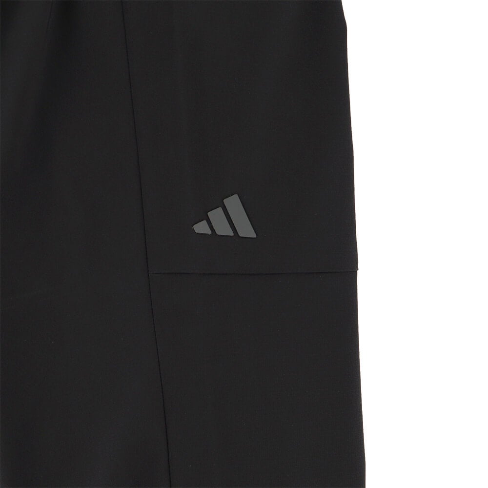アディダス adidas　メンズ EX-STRETCH ロゴ ジョガーパンツ VS309　2026年モデル ロゴ・生地ディテール