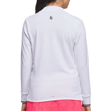 アディダス adidas　レディース 長袖 モックネック シャツ ID210　2026年モデル 背面着用