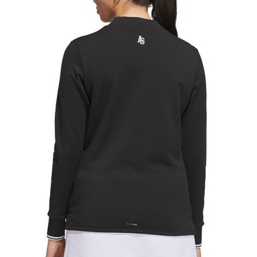 アディダス adidas　レディース 長袖 モックネック シャツ ID210　2026年モデル 別カラー 正面着用