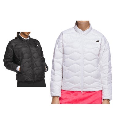 アディダス adidas　レディース ライトウェイト フルジップ 長袖 ダウンジャケット P9559　2026年モデル カラーバリエーション・商品全体