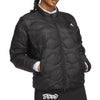 アディダス adidas　レディース ライトウェイト フルジップ 長袖 ダウンジャケット P9559　2026年モデル 別カラー 背面着用