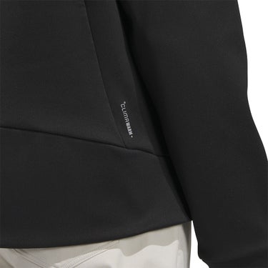 アディダス adidas　レディース フルジップ ハイブリッド ストレッチ 長袖 フーディー TM030　2026年モデル 別カラー 正面着用