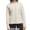 アディダス adidas　レディース フルジップ ハイブリッド ストレッチ 長袖 フーディー TM030　2026年モデル 別カラー 背面着用