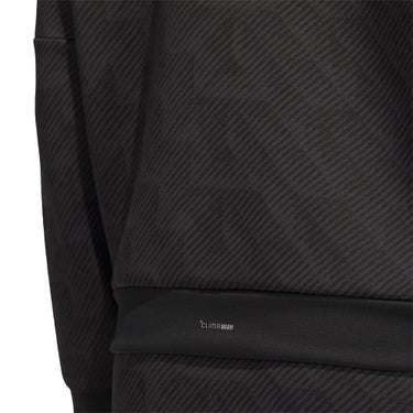 アディダス adidas　レディース ファブリックミックス フルジップ 長袖 ジャケット TV591　2026年モデル 胸元・生地ディテール