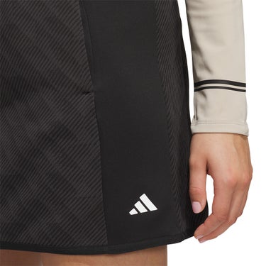 アディダス adidas　レディース ファブリックミックス スカート QA288　2026年モデル 別カラー 正面着用